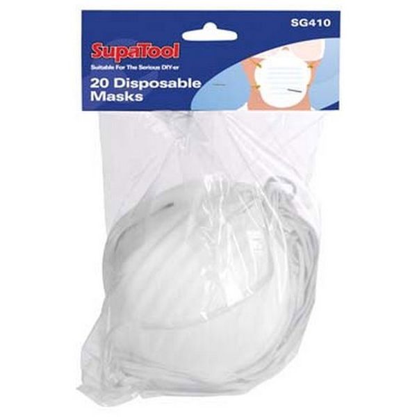 Supatool Dust Mask 20 Pack