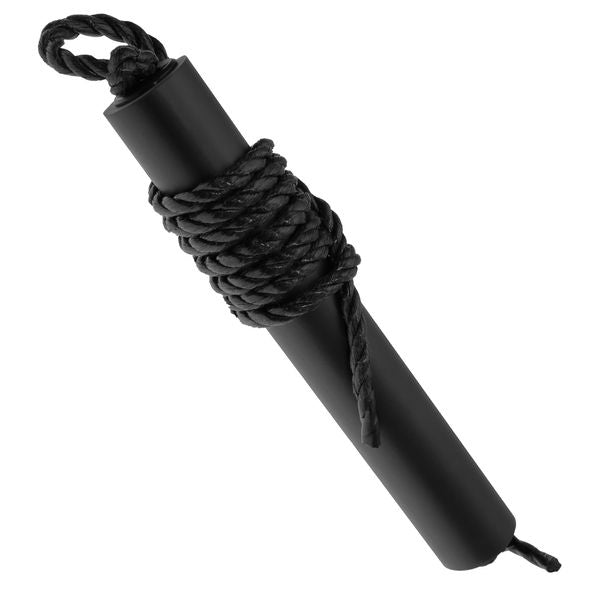 AG Rubber Tubular Fender with Rope (34 x 5.5cm / Black)