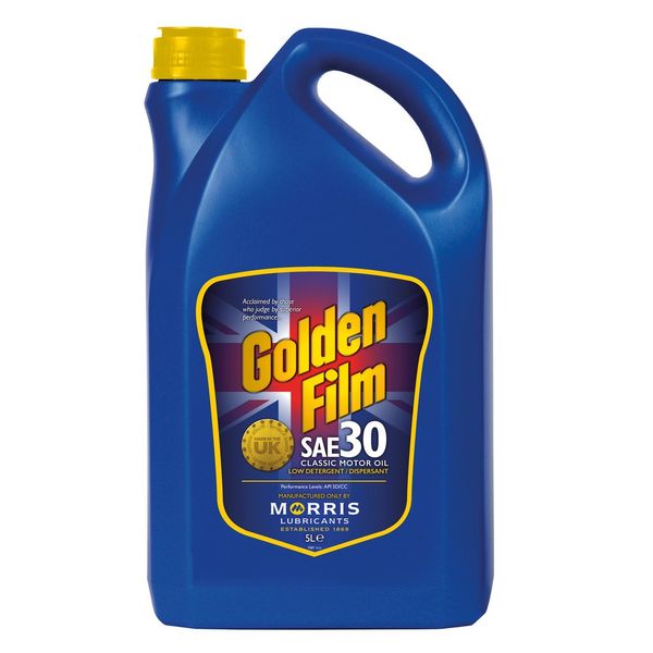 Morris Golden Film SAE 30 Engine Oil 5L (Each)