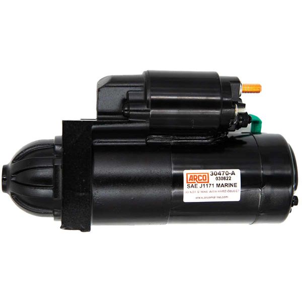 Arco Marine Starter Motor 30470A for Mercruiser, Volvo & OMC (12V)