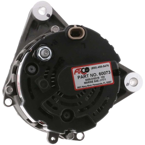 Arco Marine Alternator 60073 for Late Volvo Penta Engines (12V / 75A)