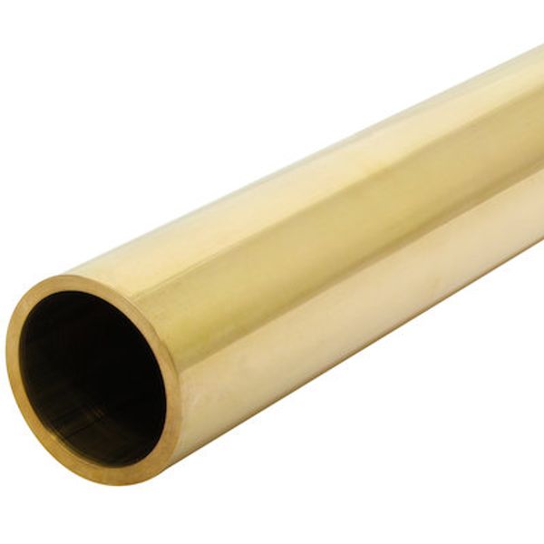 AG Tiller Tube Brass 1-1/4" ID x 24" Long x 1/8" Thick