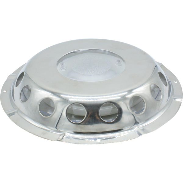 AAA Mushroom Air Vent (228mm OD / Stainless Steel with Clear Centre)