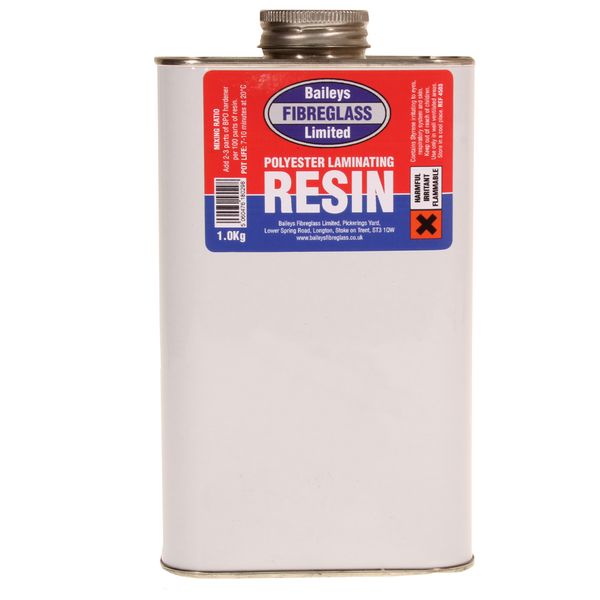 Baileys Fibreglass Polyester Resin 1kg