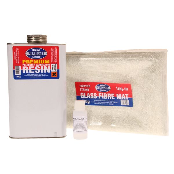 Baileys Premium Fibreglass Repair Kit (1 Square Metre)