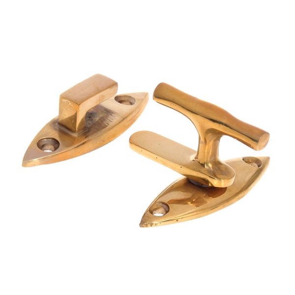 AG Casement Fastener Brass 2 1/4" Tap Head