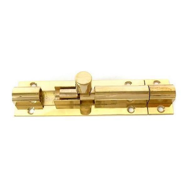 AG Barrel Bolt Brass 4"