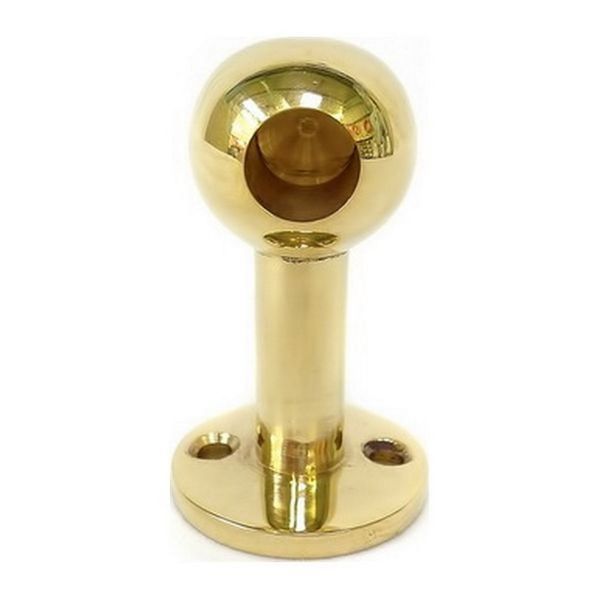 AG Gallery Ball Post 3/8" Tall End Brass