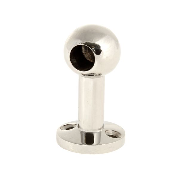 AG Gallery Ball Post 3/8" Tall End Satin Nickel