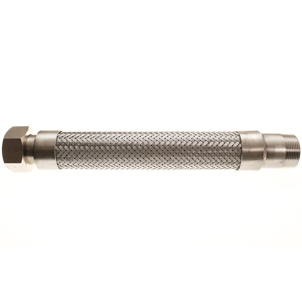 AG Bellows 1-1/2" BSP Male to Female 15" Length