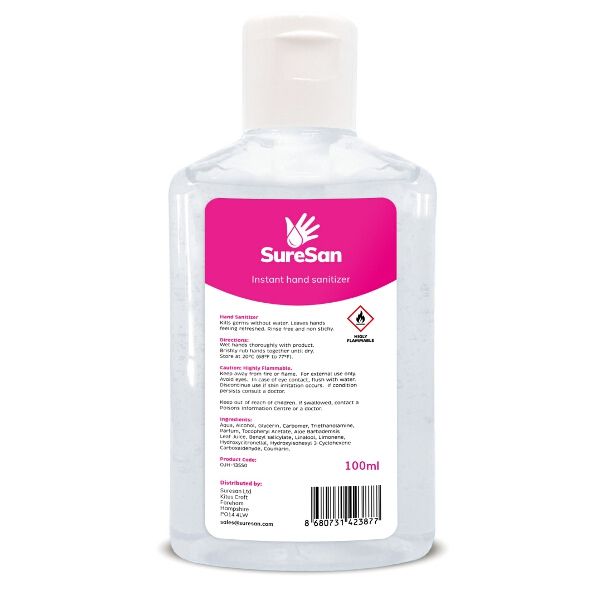 SureSan Hand Sanitiser 100ml