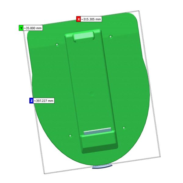 Thetford Excellence Floor Mounting Plate