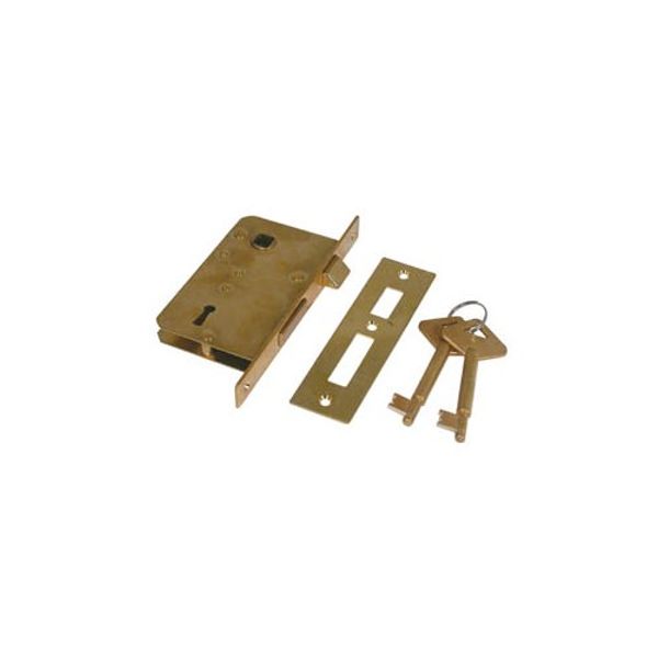 AG Key Door Mortise Lock Right Hand Chrome