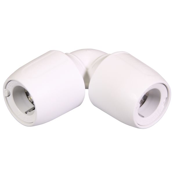 Hep2O HD5/15 15mm Elbow White