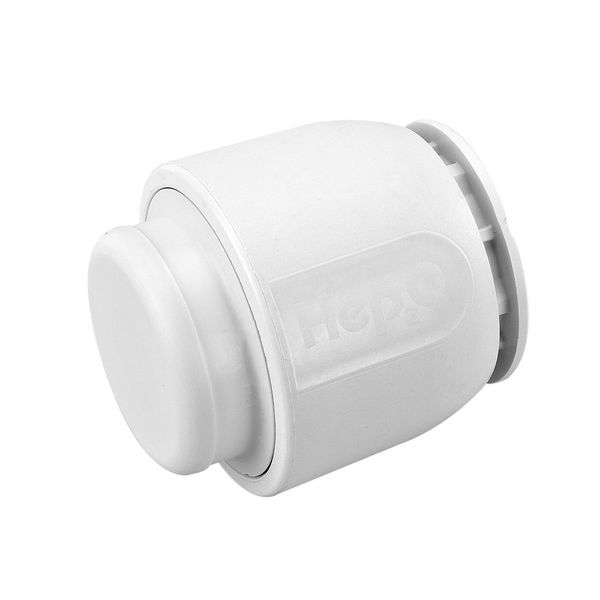 Hep2O HD62/22 22mm Demountable Stop End White