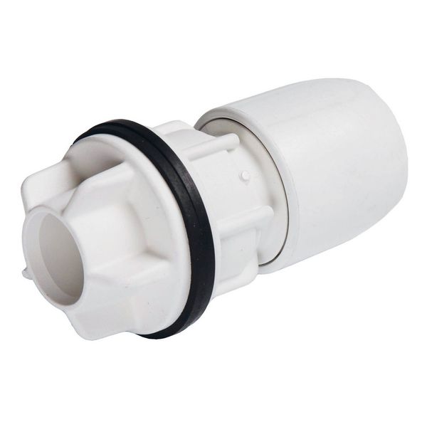 Hep2O HX20 15mm x 1/2" Tank Connector White