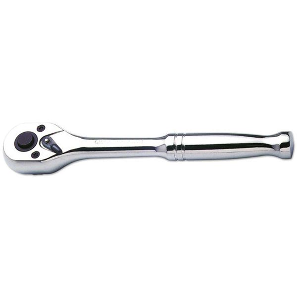 Laser Tools Fully Polished Ratchet with 1/2" Drive