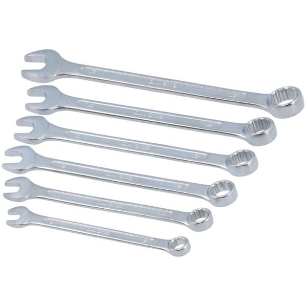 Laser Tools Combination Spanner Set 6-Piece (8, 10, 12, 13, 14 & 17mm)