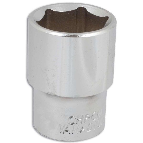 Laser Tools 19mm Single Hex Socket Bit with 1/2" Drive (Standard)