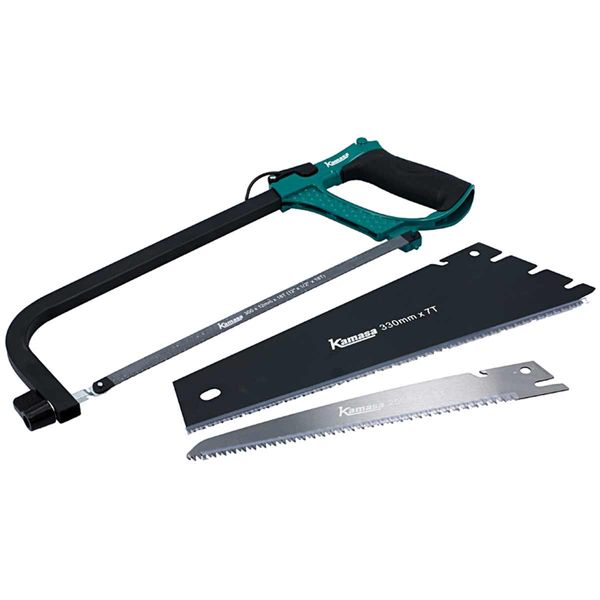 Kamasa Handsaw Set 3-In-1 (Hacksaw, Crosscut Saw & Handsaw)