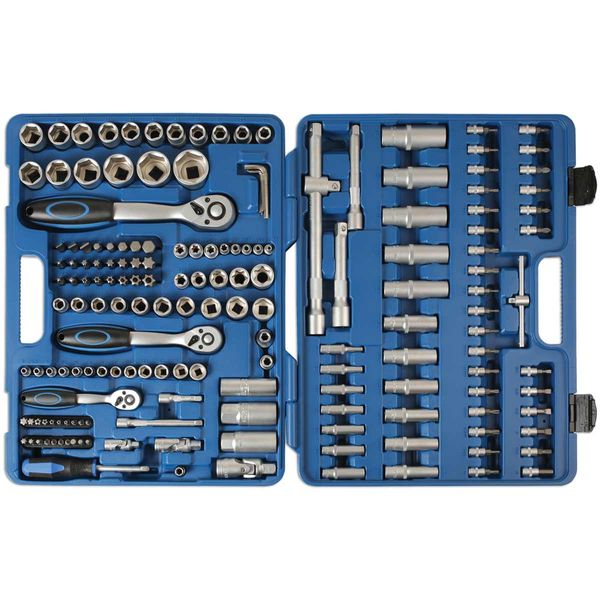 Laser Tools Socket Set 1/4", 3/8" and 1/2" Drive (171-Piece)