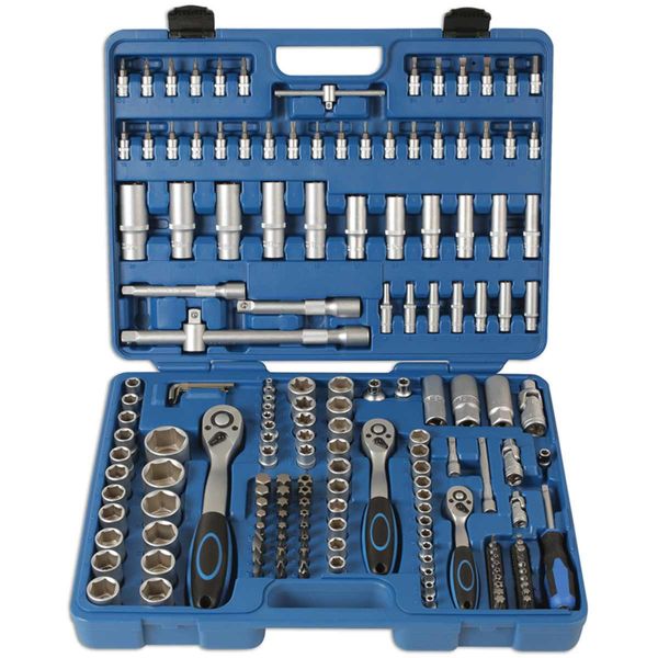 Laser Tools Socket Set 1/4", 3/8" and 1/2" Drive (171-Piece)