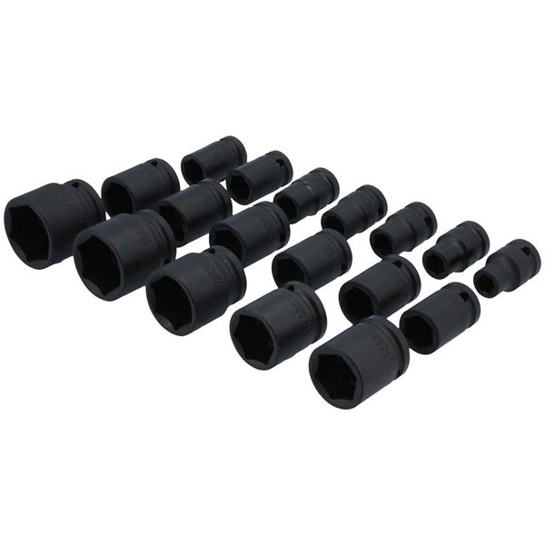 Laser Tools Impact Socket Set 1/2" Drive (18-Piece)