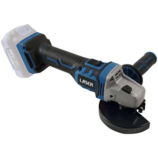 Laser Tools Cordless Angle Grinder 20V Kit (UK Plug)