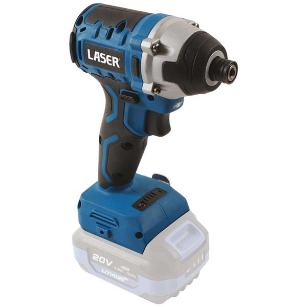 Laser Tools Cordless Impact Screwdriver 20V Kit (UK Plug)