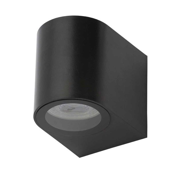 Iona LED GU10 Wall Downlight Light Black (1 Bulb)