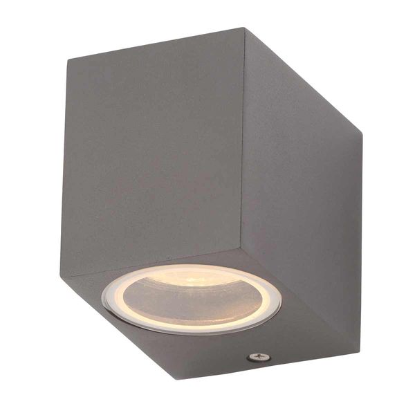 Fleet LED GU10 Square Downlight Anthracite (1 Bulb)