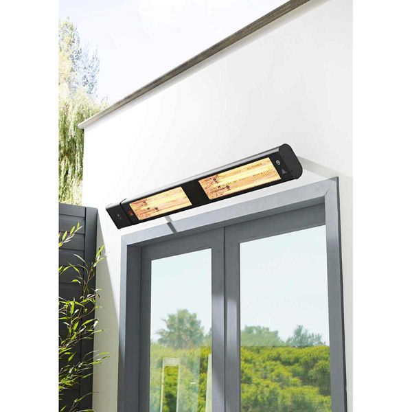 Glow Wall Mounted Outdoor Heater with Remote Control 3000W