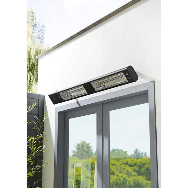 Glow Wall Mounted Outdoor Heater with Remote Control 3000W