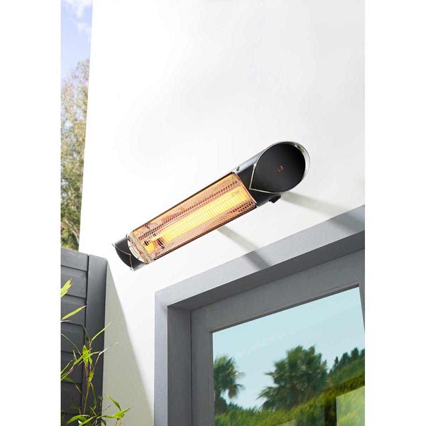 Wall Mount Indoor / Outdoor Heater with 24hr Timer and Remote 2000W