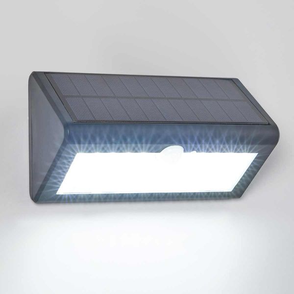 Dawdon Solar LED Wall Light With PIR Sensor (450lm / 9.2W)