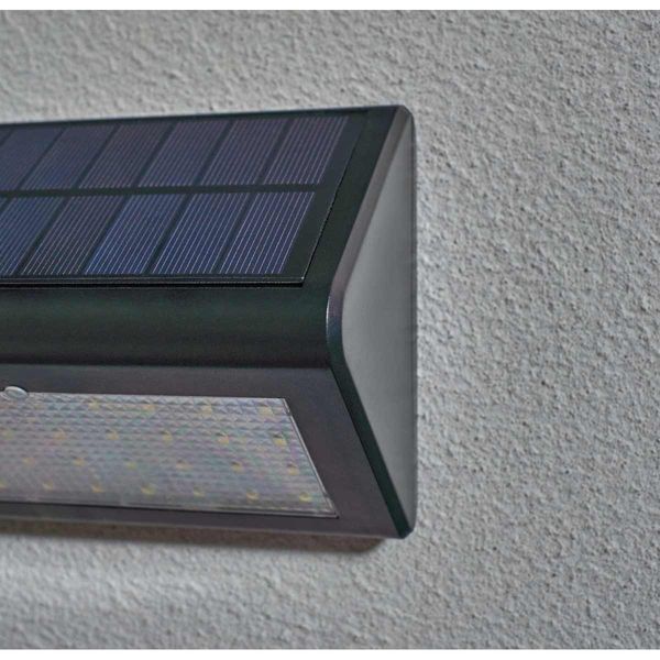 Dawdon Solar LED Wall Light With PIR Sensor (450lm / 9.2W)