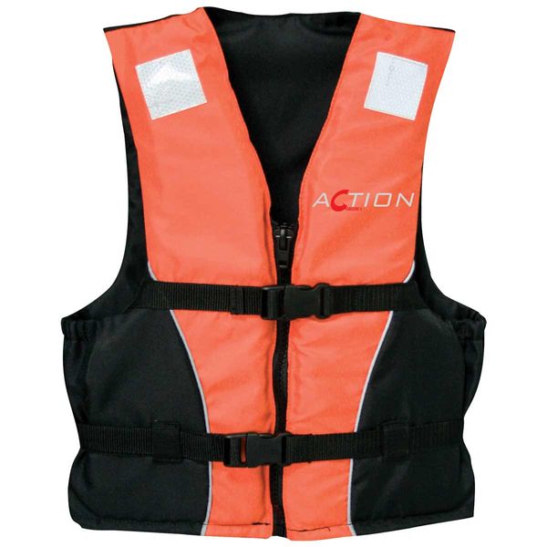 Lalizas Action Buoyancy Aid 50? ISO Adult 40-70kg Orange/Black