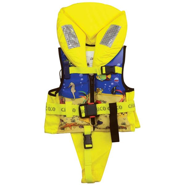 Lalizas Chico Foam Lifejacket 100N ISO Child 10-20kg Yellow/Blue