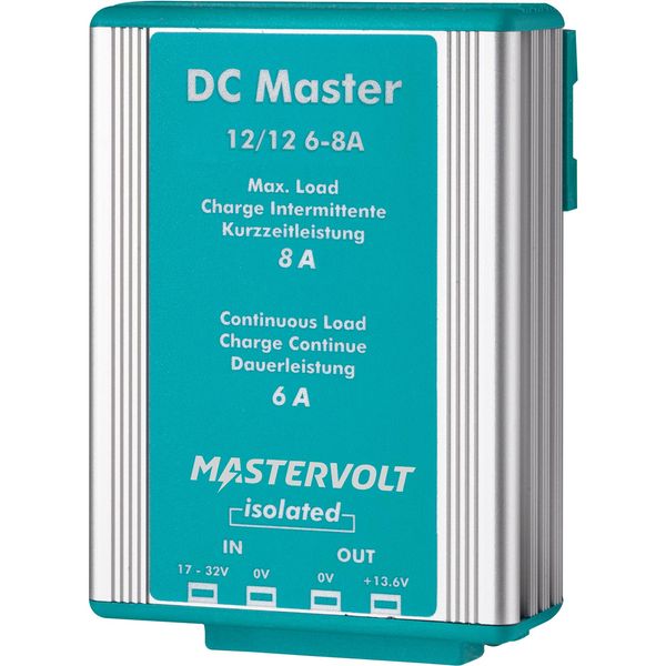 Mastervolt Isolated DC Master DC-DC Converter (12V In / 12V 6A Out)