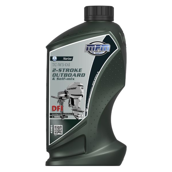 MPM Marine TC-W3 2-Stroke Outboard & Self-Mix Oil Di 1 Litre