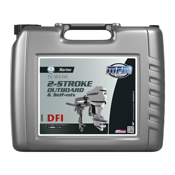 MPM Marine TC-W3 2-Stroke Outboard & Self-Mix Oil Di 20 Litre