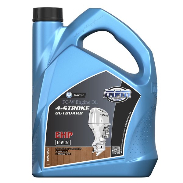 MPM Marine FC-W 4-Stroke Outboard Oil Epp 10W-30 5 Litre