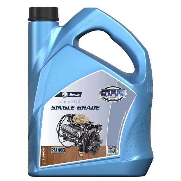 MPM Marine Single Grade Engine Oil SAE30 5 Litre