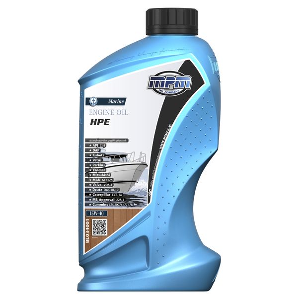 MPM Marine High Performance (HPE) Engine Oil 15W-40 1 Litre