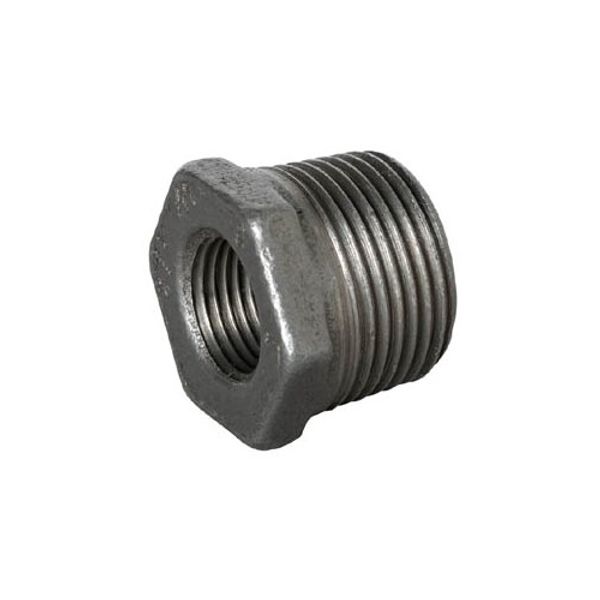 AG Black Iron Reducing Bush 2" BSP Male x 1-1/2" BSP Female