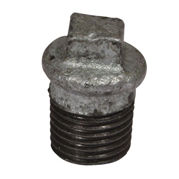 AG Galvanised Plug 1/4" BSP Taper Male