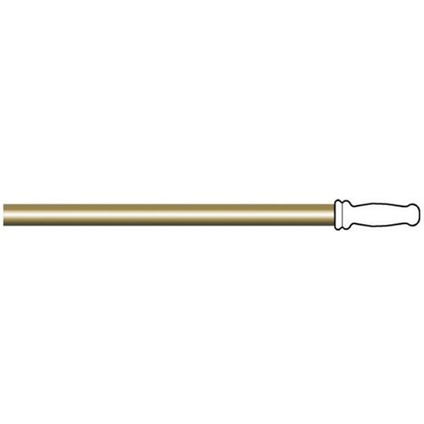 AG Tiller Bar Polished Brass Tube 1-1/4" ID x 24"