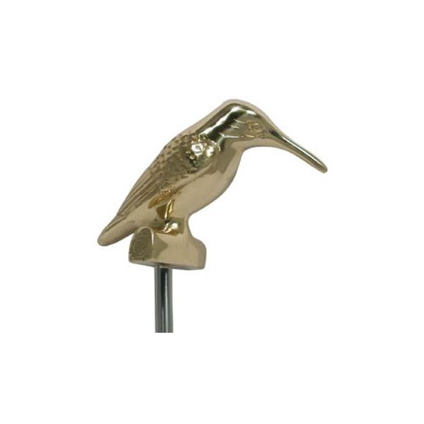 AG Tiller Pin Brass Kingfisher SS Pin