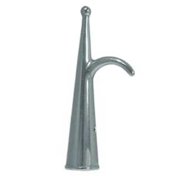 AG Boat Hook Single Chrome (185mm L / 34mm ID)