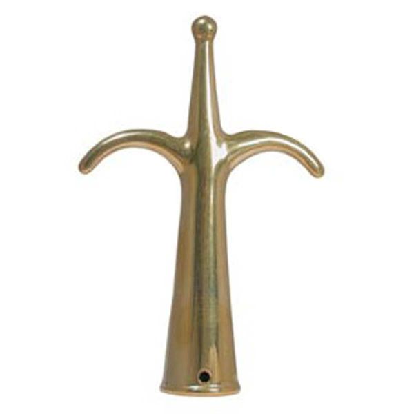 AG Boat Hook Double Brass (185mm L / 34mm ID)